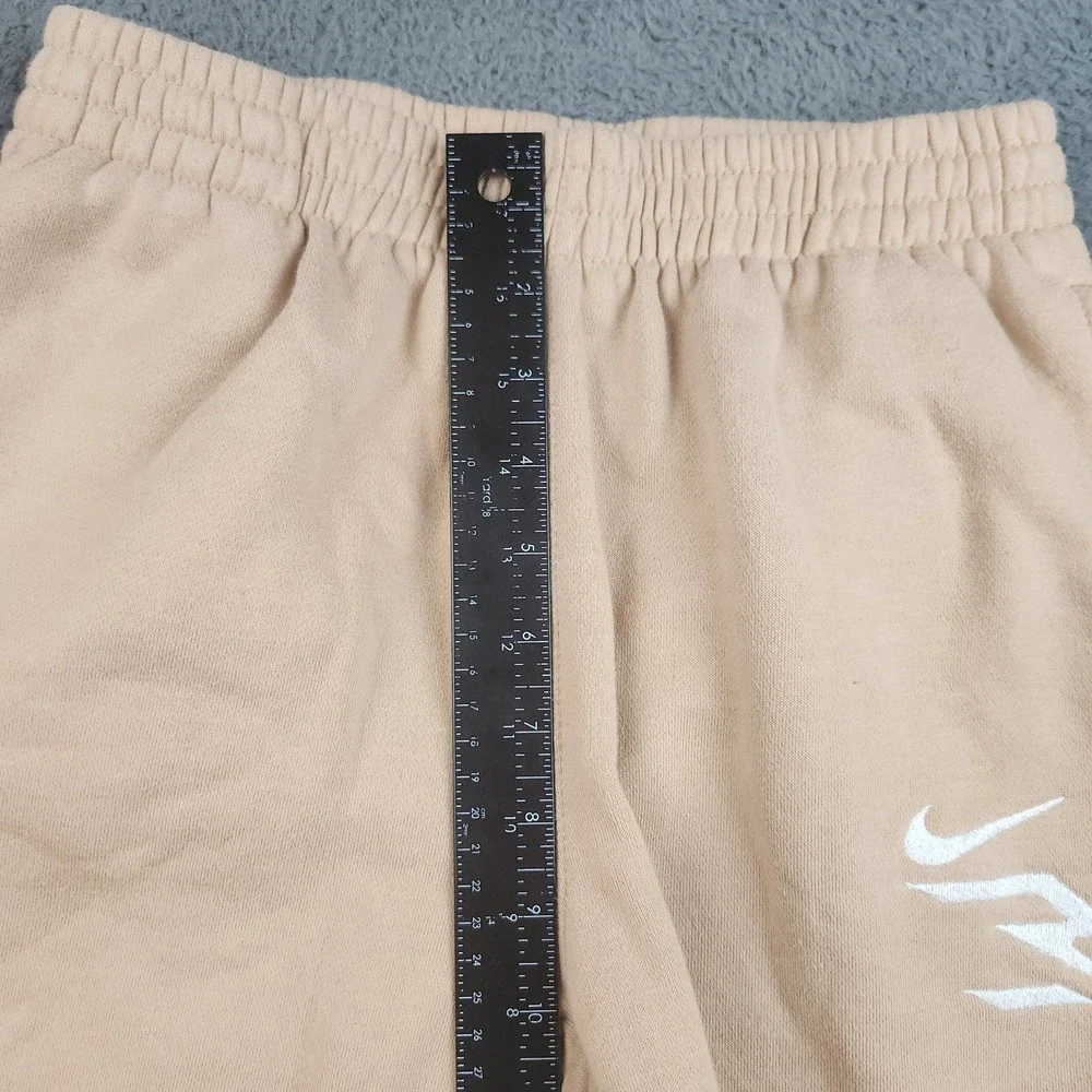 Russell Wilson Nike Big Boys Joggers Large 12-13 Tan 3Brand Sweatpants Athletic